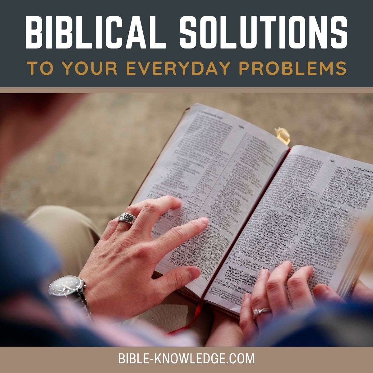 Biblical Solutions to Your Everyday Problems