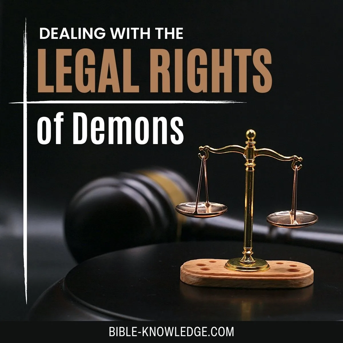 Dealing with the Legal Rights of Demons