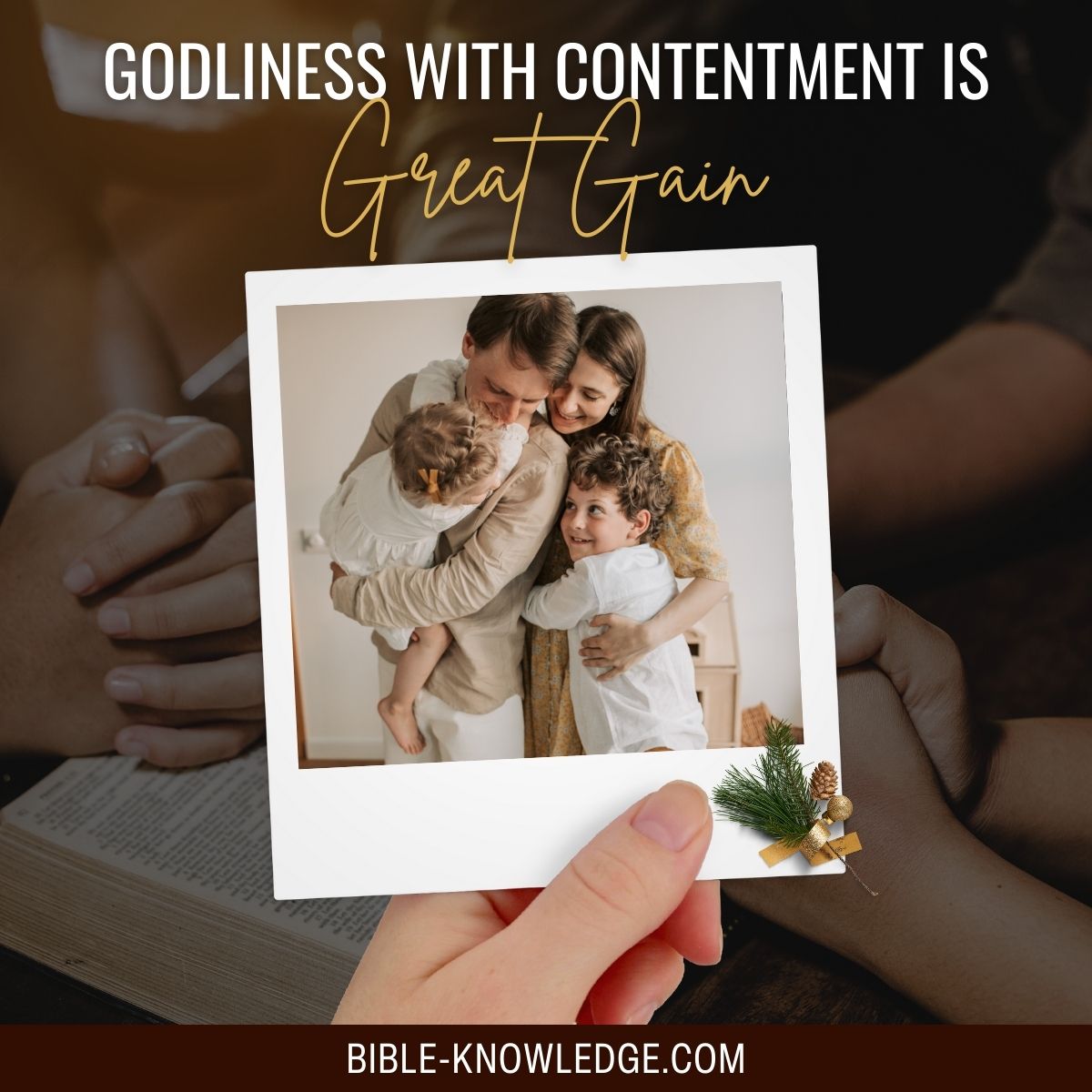 Godliness With Contentment is Great Gain