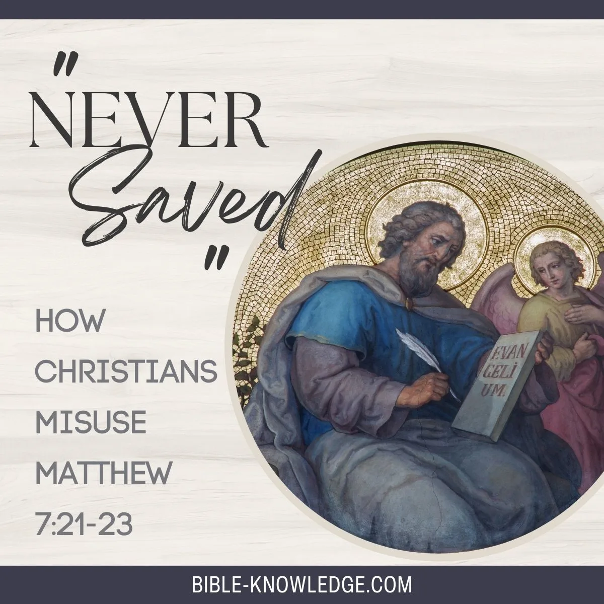 How Christians misuse Matthew 7:21-23