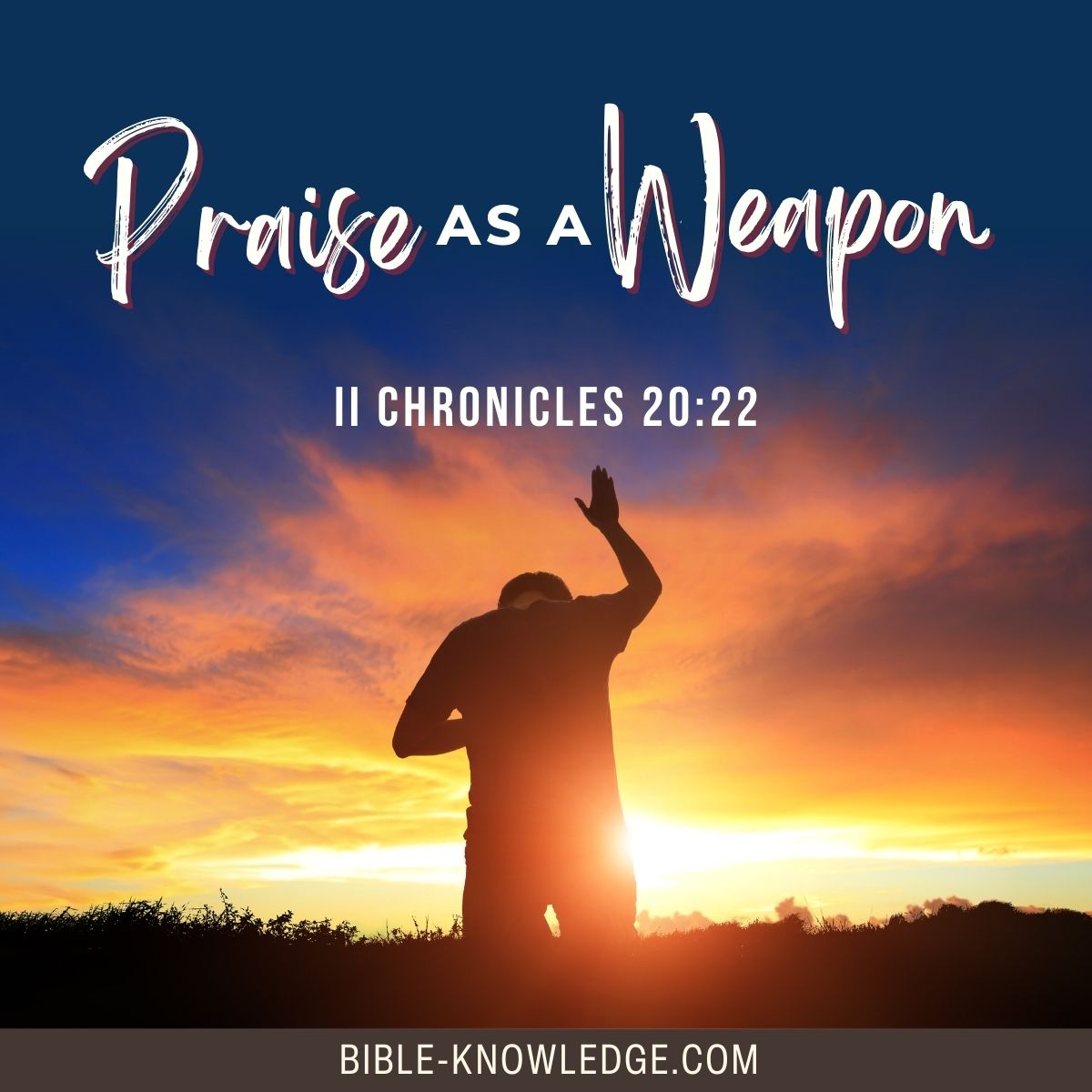 Praise as A Weapon - II Chronicles 20:22