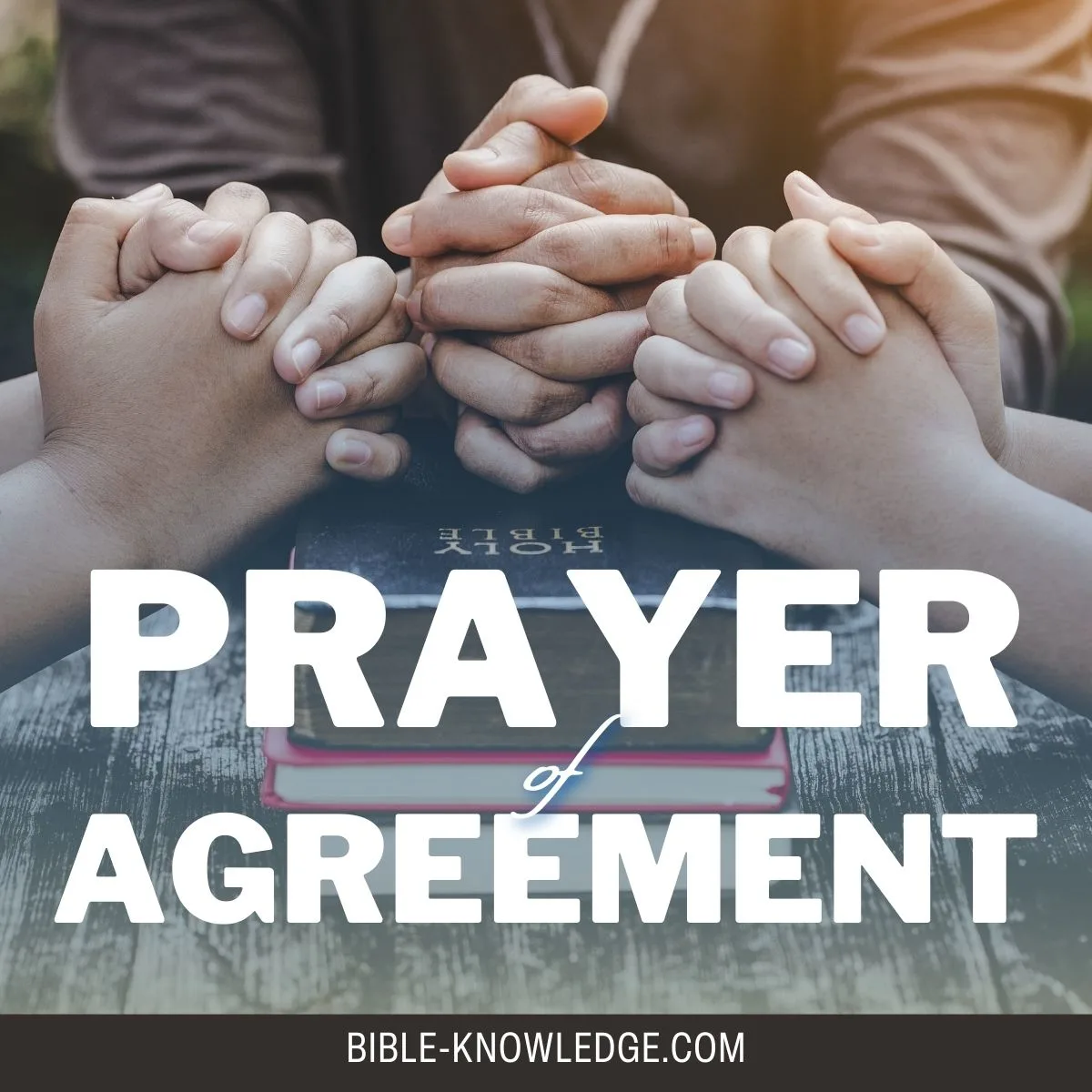 Prayer Of Agreement