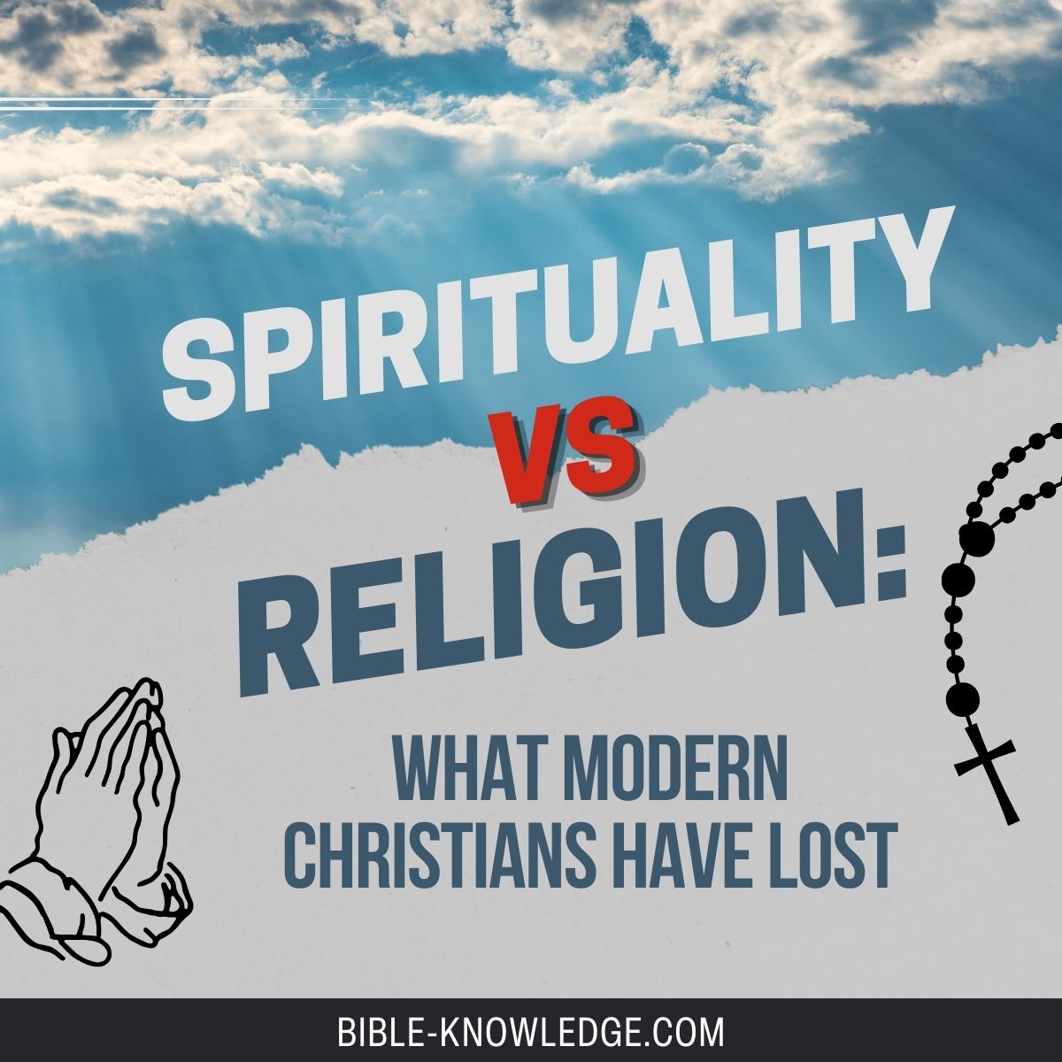 Spirituality Vs. Religion